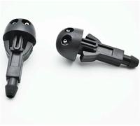 2 Pcs/1 Pair Front Windshield Nozzles Wiper Washer Sprayers for Peugeot 107 2005-2014 Spray Jet Kit Replacement Parts