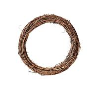 2 Pcs 10/15/20/25/30/40cm DIY Floral Wreath Round Rattan Ring Garland Hanging Ornament Wedding Decoration Home Decor For Wedding,Party Decoration(10cm)