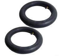 2 Pcs 10 x 2.125 Inner Tube for Electric Scooter - Butyl Rubber Tire Tube with Straight Valve for Ninebot F20/F30/F25/F40