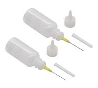 2 Pcs 100ml Needle Tip Bottle Soldering Cleaning Liquid Flux Alcohol Oil Dispenser Plastic Bottle Applicator Diy Repair Tools