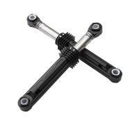 2 Pcs 100N Washing Machine Shock Absorber Washer Front Load Part， Compatible For LG， Black Plastic Shell Home Appliances Accessories