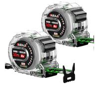 2 Pcs 10m Tape Measure, Heavy Duty 10 Metre Measuring Tape, For 5M, 8M, 10M