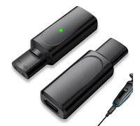 2 PCS 12V Type-C Shaver Charger Adapter Charging Converter, for Braun Series 9 7 6 5 3 1 XT5 HC BG Silk-epil5 7 9 Electric Razor Portable USB-C Shaver Charger Replacement with Indicator (No Cable)