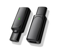 2 PCS 12V Type-C Shaver Charger Adapter Charging Converter, Portable Type C Shaver Power Replacement Charger Adapter with Charging Indicator for Braun Series 3 5 7 9 6 1 Xt5 Electric Razor