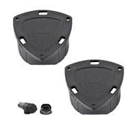 2 PCS 13 Pin Alignment Tool, Trailer Connector Dust Cap for Caravan Conversion , Black Socket Cap Protection, Dustproof Cover for Universal Coupling, Trailer Plug Moisture & Corrosion Protection