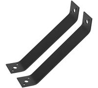 2 Pcs 135 Degree Angle Brackets for Wood, Corner Braces for Wood, Heavy Duty Metal Corner Brackets, Flush Inside 45 Degree Angle Connectors, Repair Joint for Post Beam, 7.28x1.57x1.49x0.12