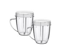 2 Pcs 18oz Mugs Replacement Parts Cups for Nutribullet Blender 600W & 900W