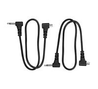 (2 PCS) 2.5mm to Male Flash PC Sync Cable,12-Inch/30CM 2.5mm Plug to Male Flash Sync Cord for Camera Photography Connector