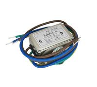 2 pcs 200-10A AC single-phase 220V anti-interference purification power filter 110V