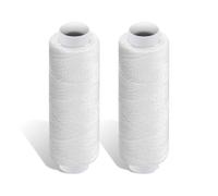 2 Pcs 200 Yards White Threads, Sewing Thread, White Thread for Hand Sewing
