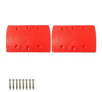 2 Pcs 20in Road,2in Rise Height Portable, Asphalt,for Various Roads,Parking Lots,Schools,Communities