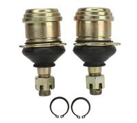 2 Pcs 20mm Joint Tie Rod End Assy, Steering Knuckle to Control Arm Joint, Heavy Duty Tie Rod Joint for 50cc to 125cc ATV Quad Go Kart, with 2 Gaskets