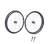 2 pcs 24-inch Wheelchair Replacement Wheels, Eco-Friendly Polyurethane Rear Wheels, 24 x 1 3/8-inch Rollator, Walker Accessory Wheels