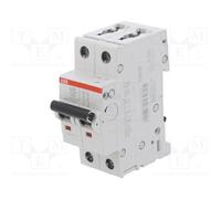 2 pcs : 2CDS252001R0278 - Circuit breaker, 400VAC, Inom: 2A, Poles: 2, for DIN r