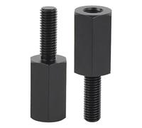 2 Pcs 2in Seat Riser Metal Bracket Set, High Hardness Seat Lift for Can-Am Maverick X3 All Years, Raises Rear Seat Height with Front Bolts Top Mounted