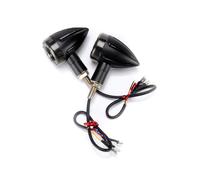 (2 Pcs) 2Pcs Motorcycle Bullet Taillight LED Daytime Running Lamp Motorbike Turn