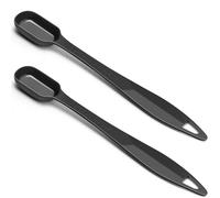 2 Pcs 3/4 Teaspoon(| 3.75 mL | 3/4 Tsp | 1/4 Tbsp | 3.75 cc | 1/8 oz) Stainless Steel Single Measuring Spoon, Long Handle Metal Measuring Spoon, Kitchen Gadgets for Cooking & Baking(Black)