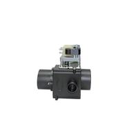 2 Pcs 3 Inch 180 Degree Washing Machine Drain Valve Drain Pump With Overflow MDB-O-3 Washing Machine Accessories(Normal open 24V)