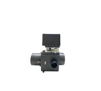 2 Pcs 3 Inch 180 Degree Washing Machine Drain Valve Drain Pump With Overflow MDB-O-3 Washing Machine Accessories(Normal open 220V SC)