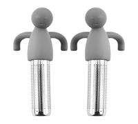 2 PCS 304 Stainless Steel Fine Mesh Infuser Strainer for Loose Tea, Compatible with Most Tea Cups