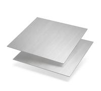 2 Pcs 304 Stainless Steel Sheets, 150 x 150 x 2 mm Stainless Steel Shim Plates Metal Sheets for Diy Craft Making Kitchen Industry Machinery
