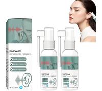 2 Pcs 30ml Hearing Restoration Spray, Earwax Cleaning Spray,Medilisk Tinnitus Relief Spray,Tinnitus Spray for Ear,Natural Relief Spray for Ringing Ears