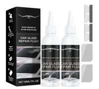 2 PCS 30ml Windshield Repair Kit - Multipurpose Scratch Remover & Automotive Glass Repair Solution for Cars