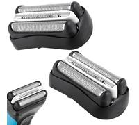 2 pcs 32B Series 3 Foil Electric Shaver Replacement Head Compatible with Braun S3 Foil & Cutter Razor Heads, Compatible with Braun S3 3040s 3010s 310s 3000s 3050cc 3080s 390cc