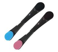 2 Pcs 35cm Back Lotion Applicator, Adjustable Cream & Sun Cream Applicator with Soft Sponge Head, for Hard-to-Reach Areas (Blue & Pink)