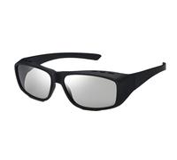 2 Pcs 3D Movie Glasses With Large Frame, Lightweight Resin Design, Black For Theaters