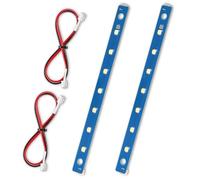 2 Pcs 3D Printer LED Light Strip Kit for 5M/5M Pro 3D Printer Accessories Lamp Beads with Cable Flexible Bright Cold White Lighting Strip