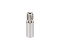 2 PCS 3D Printer Parts All Metal PTFE Tube Stainless Steel Throat V6 Hotend Smooth Heat Break For E3D Heatbreak 1.75MM Filament(1.75 all-metal)