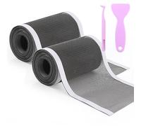 2 PCS 4.72in*13ft Widen Disposable Shower Drain Hair Catcher, Cutable Shower Drain Hair Catcher That Can be Cut to Fit Any Size, Easily Covering Round, Square. (2, 12cmX4M)