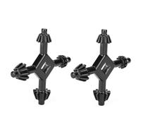 2 Pcs 4-in-1 Drill Chuck Key - Universal Multi-Size Chuck Wrench for Drill Press, Bench Drills & Power Tools, Heavy-Duty Steel Construction