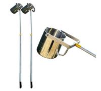 2 Pcs 4 Pack Pipeline River Extendable Water Sampling Stick Water Quali ing Swing Sampler for Tap Water/Swimming Pool Pollut Surveys 1.5 2 3 4 5 6 Meter Long(2pcs 500ml-5m/4-16.4ft)