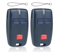2 Pcs 433Mhz Garage Door Remote Control for Mitto 2 B RCB Rolling Mitto 2 Kleio Ghibli TRC 2 Electric Gate Fob 2 Buttons 2 Channels Replacement Gate Remote for Garage Door Key Fob