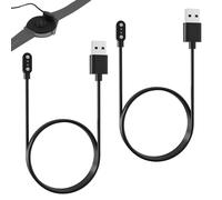 2 PCS 4mm Smart Watch Charger 2 Pin Magnetic, 2 Pin 4mm Smart Watch Charger, Watchs Chargers Magnetic, Universal SmartWatch Magnet Charging USB Cable for Xiaomi, Reflex active, Not for Sekonda