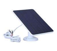 2 Pcs 4W Solar Panel for Security Cameras, Compatible with Ring Video Doorbell 4/3/3Plus/2, Monocrystalline Solar Charger, Waterproof, Adjustable Mount, 13 Ft Charging Cable