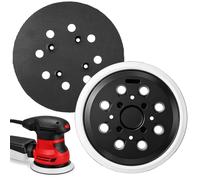 2 Pcs 5 Inch 8 Hole Replacement Sander Pad, 125mm Sanding Pads Fits Bosch PEX 300 AE/PEX 400 AE/PEX 4000 AE/AdvancedOrbit 18 Orbital Sander, Hook and Loop Sanding Pad with Dust Extraction