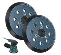 2 Pcs 5 Inch Orbital Sander Pads,8 Hole Sander Pads Compatible with M9204 BO5030 BO5031 DBO180Z BO8041 DBO180RMJ BO5041 BO5010 BO5011 BO5012,Polishing Pads Replacement