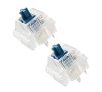 2 Pcs 5 Pin Zealios Zilent 62 65 67 78g Blue Mx Switch for Aixs Mechanical Keyboard