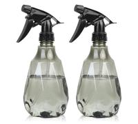 2 Pcs 500 ML Water Spray Bottles for Plants, Garden Sprayer Bottles, Reusable Plastic Trigger Atomiser Hair Mist Spray Bottle for Cleaning Garden Plants Hairdressing