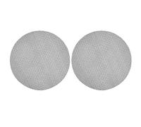 2 Pcs 53.5mm Espresso Puck Screen, Coffee Puck Screen, Reusable 1.7mm Thick 150μm 316 Stainless Steel Coffee Filter Espresso Filter Disc Barista Tool for Portafilter Basket Coffee Machine Accessories