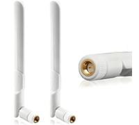2 PCS 5dBi 4G LTE Antenna, SMA Male Omnidirectional Aerial, Signal Booster, for Vodafone EE O2 Three for Huawei Netgear TP-Link for ZTE 4G LTE Router Gateway Modem Terminal Wireless Trail Camera