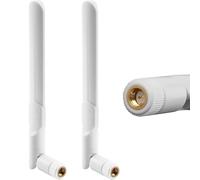 2 PCS 5dBi 4G Signal Booster LTE Antenna SMA Male Omnidirectional Aerial for Vodafone EE O2 Three for Huawei Netgear TP-Link for ZTE 4G LTE Router Gateway Modem Terminal Wireless Trail Camera