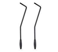 2 Pcs 6 MM Thread Metal Single Tremolo Arm, Whammy Bar with Tip for Electric Guitar (Black)