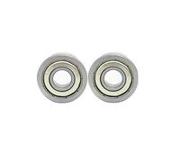 2 Pcs 6000ZZ 10mm x 26mm x 8mm Skating Deep Groove Ball Bearings Mechanical Transmission Bearings Deep Groove Bearings