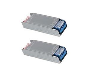 2 Pcs 60W 12V 5A LED Transformer Driver Power Supply Slim LED Switching Power Supply for Home Appliances Input Driver Transformer AC110V AC230V to DC12V Output Suitable for Low Voltage Light Strips
