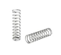 2 Pcs 65Mn Spring Steel Compression Springs Wire Diameter 2.5mm Shock Absorbing Return Damping Spring Outer Diameter(12/13/14/15/16mm)(70mm,14mm)