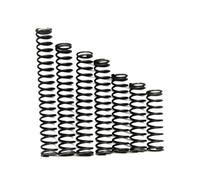 2 Pcs 65MN Steel Springs Wire Diameter 2mm Outer Diameter 13mm Length 110mm, Compression Spring for Industrial Machinery & Automotive